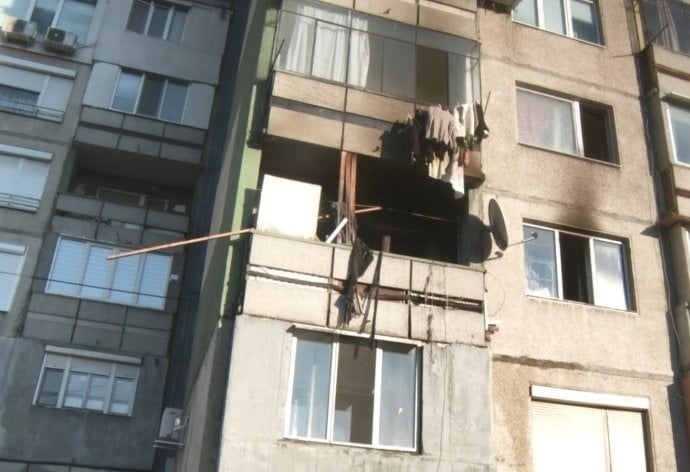 Апартамент пламна в Кюстендил