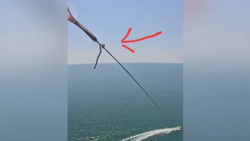 Още миналата година въжетата на атракциона в Несебър са били прокъсани?