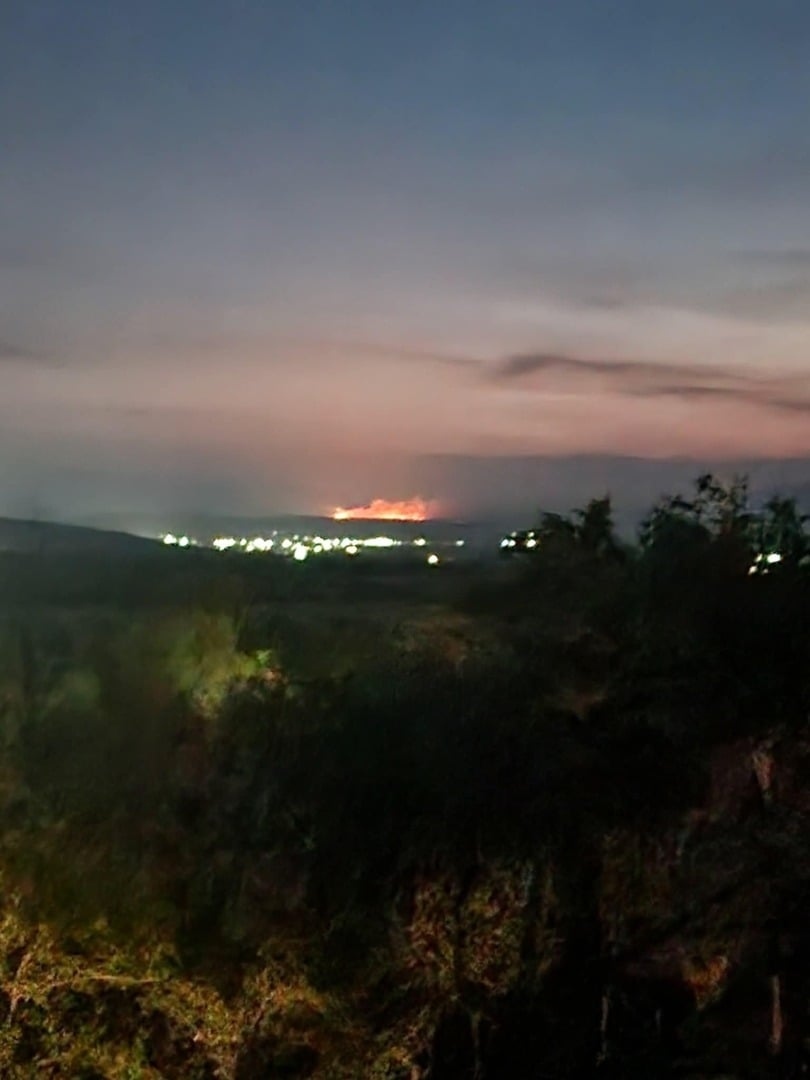 Близо 700 дка е засегната площ от пожара край Големо село