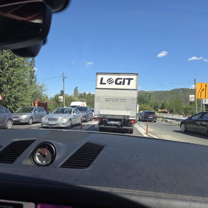 Задръствания край Кресна: Опашката за Гърция започва от Благоевград
