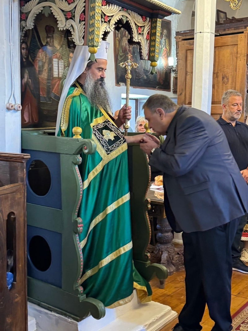 Патриарх Даниил благослови жителите на община Сапарева баня