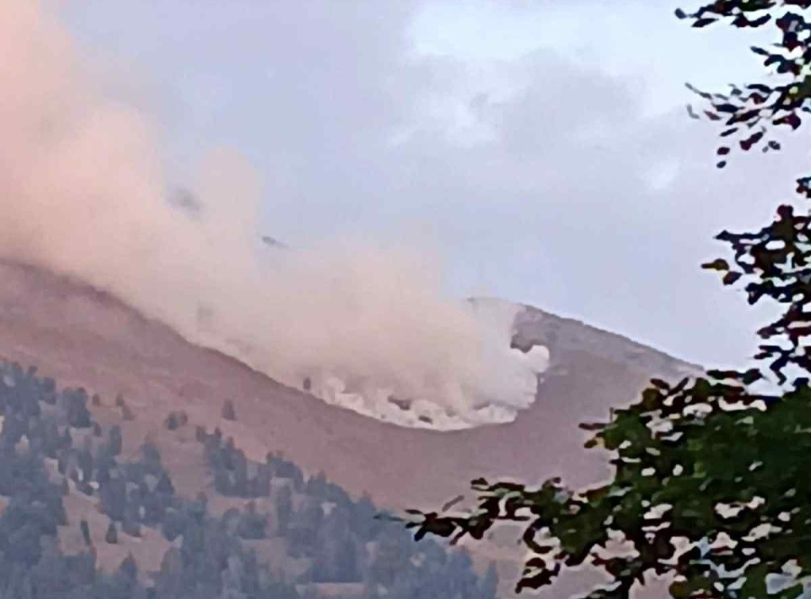 Отново пламна пожар в ПП „Рилски манастир“, обхвана 200 дка гори