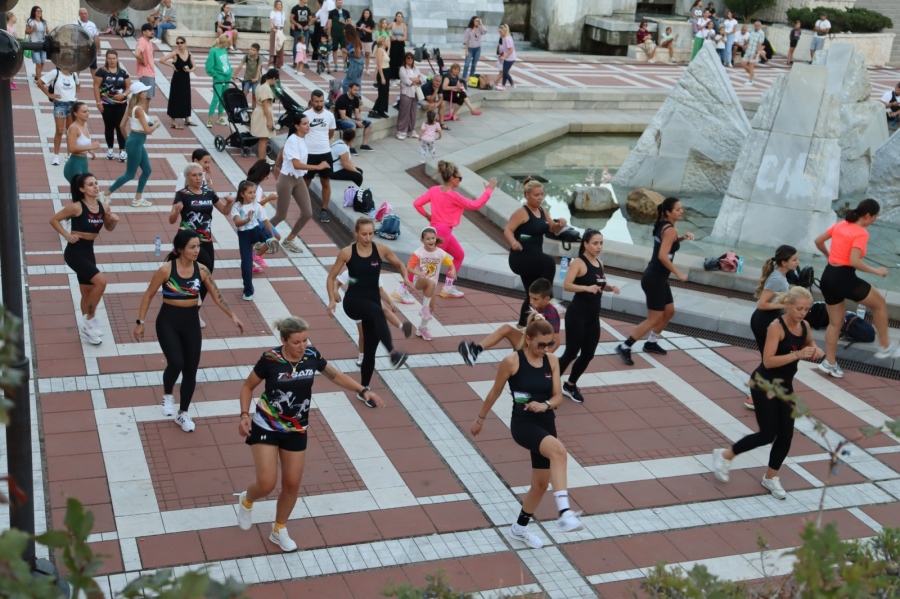 Табата маратон превърна Благоевград в арена на движение и настроение