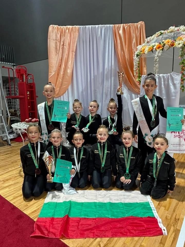 Гимнастички от Сандански греят с нови успехи