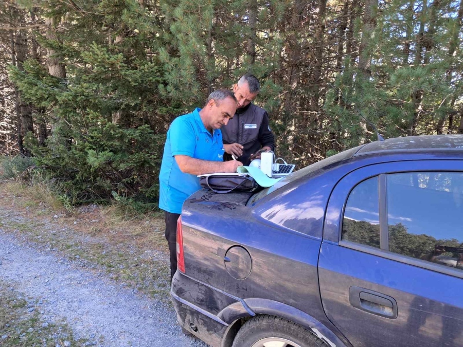 Акция! Полицаи и служители на НП \