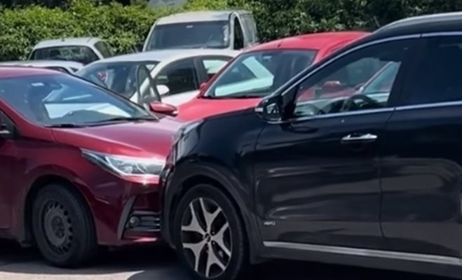 Установиха кой е надраскал гъзарското порше на паркинг в Дупница, 20-годишен е