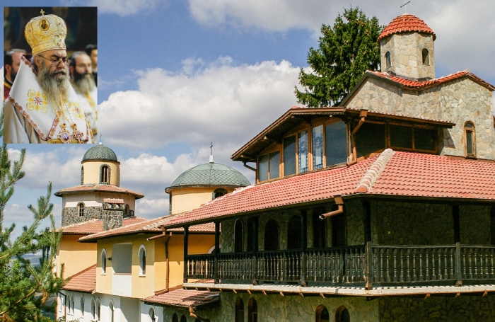 Игуменът на Рилския манастир епископ Евлогий оглавява службата на празника на Ресиловския манастир \