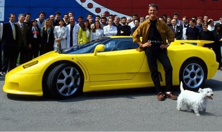 Откриха уникалното Bugatti EB110 на Михаел Шумахер, скрито в Румъния (ВИДЕО)