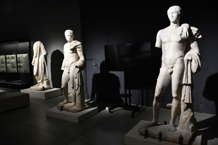 Втората статуя, намерена в Хераклея Синтика, вече е в Исторически музей – Петрич