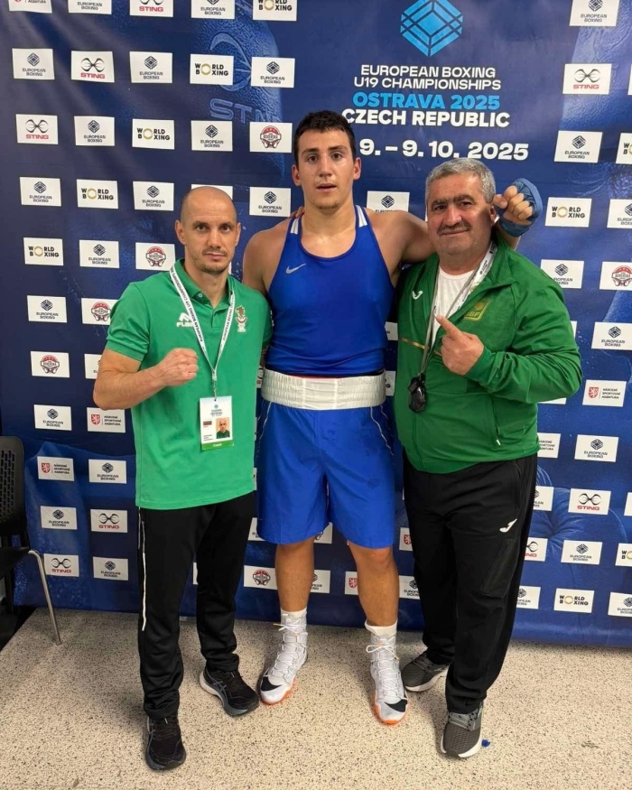 Петрич тържествува! Стоян Петров донесе нов медал за България от Европейското по бокс