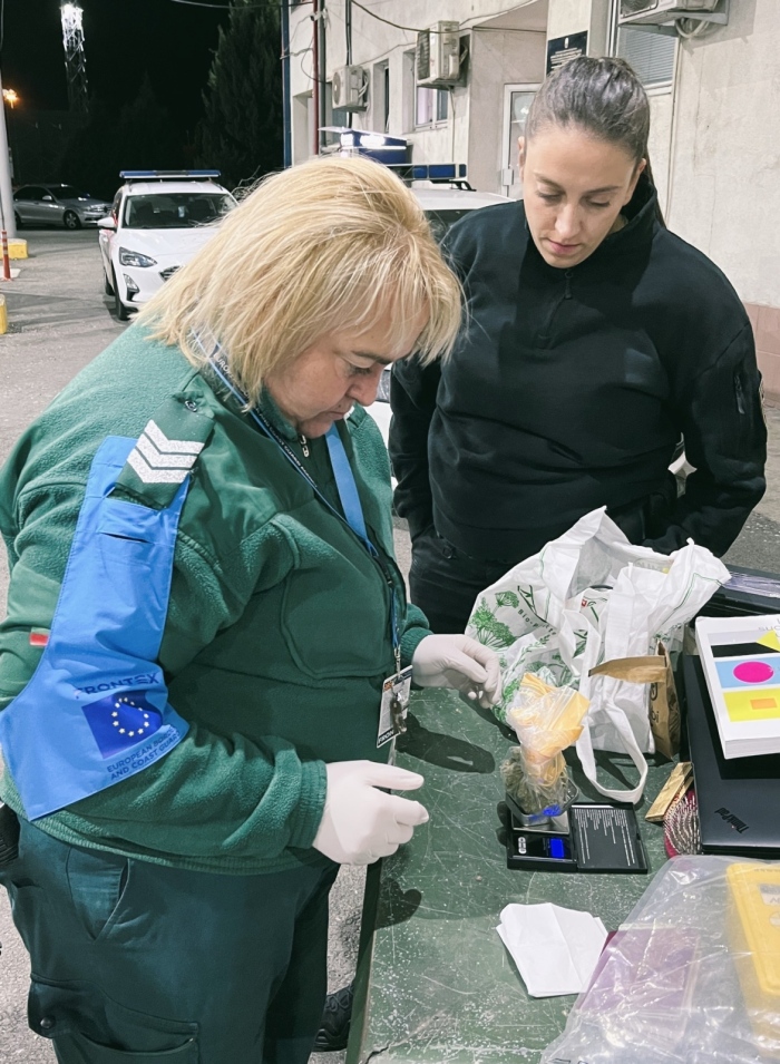 Съвместна акция с Frontex!  Граничарка от Кюстендил осуети два опита за трафик на наркотици в Куманово