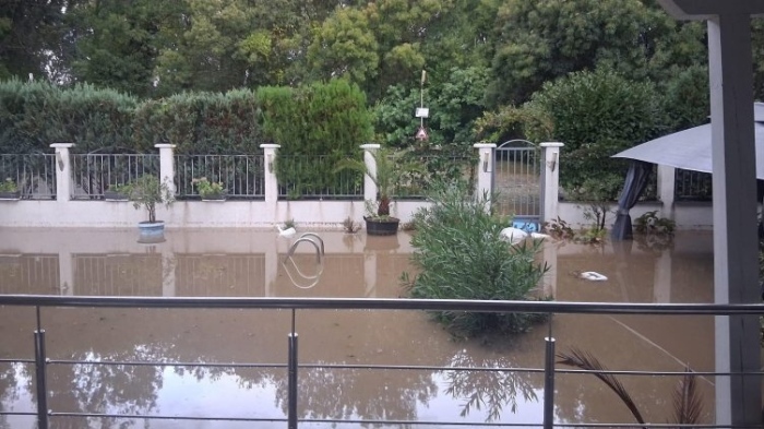 Наводнение в морския курорт Лозенец