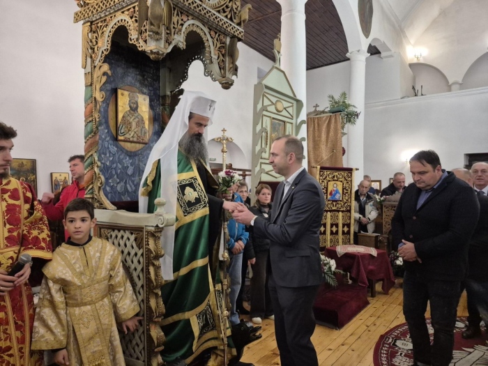 Патриарх Даниил оглави тържествената литургия на Димитровден в Кюстендил