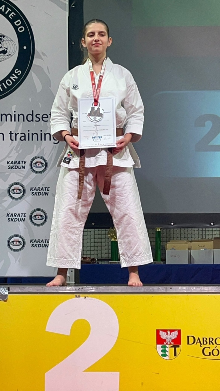 Санданчанка стана вицесветовен шампион по шотокан карате-до