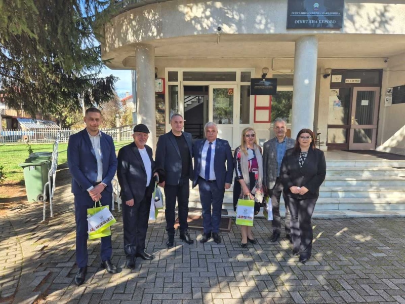 Гоце Делчев и Берово задълбочават приятелските си връзки и сътрудничество