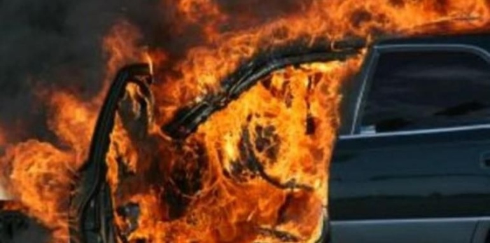 Изгоря лек автомобил в Благоевград