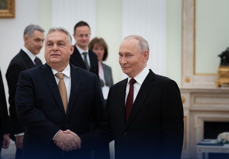 Путин изпрати на крака Орбан, съпроводи го до лимузина \