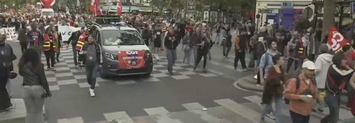 Обща стачка и протести срещу проектобюджета във Франция