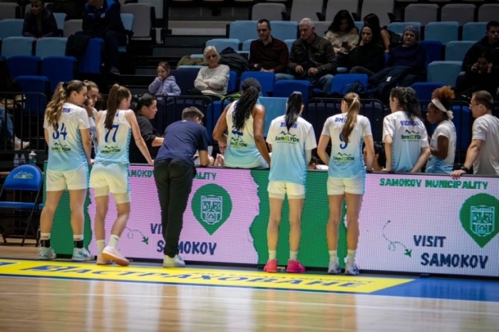 Шампионките на Словения спряха баскетболистките на Рилски спортист