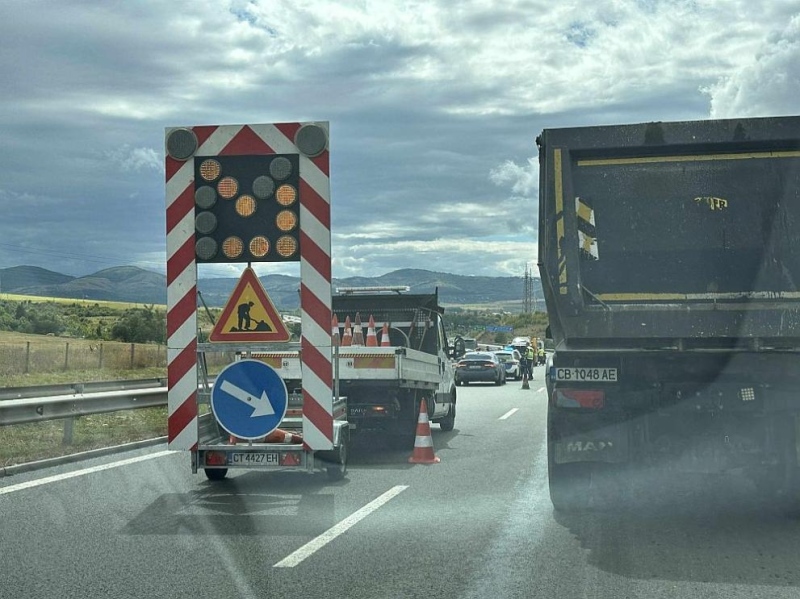 Реорганизация на движението по АМ „Струма“ в района на Студена и Старо село до 22 декември