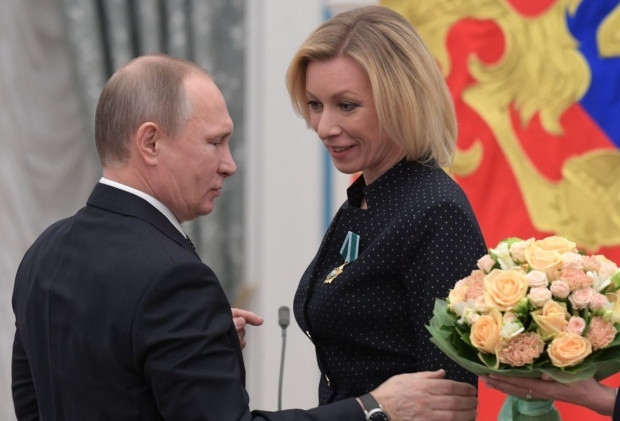 Путин награди Мария Захарова с орден \