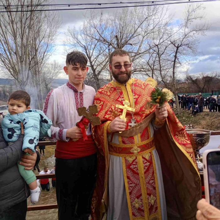 Навръх Богоявление! Иван Фудулски от Крайници прие свето кръщение във водите на Джубрена