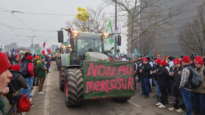 Български фермери от Страсбург: „Меркосур“ застрашава европейското земеделие