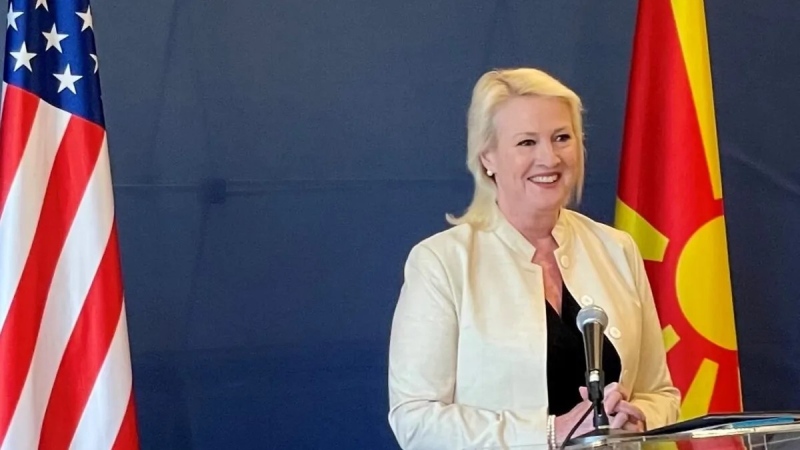 Американският посланик в РСМ : Коридор 8  през Гюешево и връзката с България са ключови за бъдещето на Северна Македония