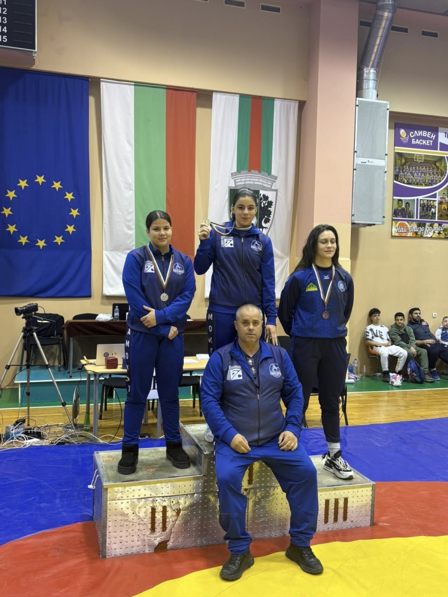 Наталия Тасева е държавна шампионка по борба, „Рилски спортист“ - Самоков с нови отличия