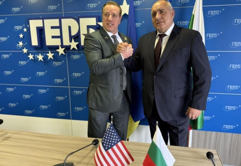 Борисов се срещна с конгресмен Пат Фалън: САЩ са наш доверен съюзник и стратегически партньор