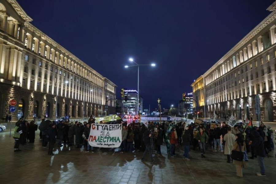 Протест пред парламента: сега и срещу участието на България в Съвета за мир