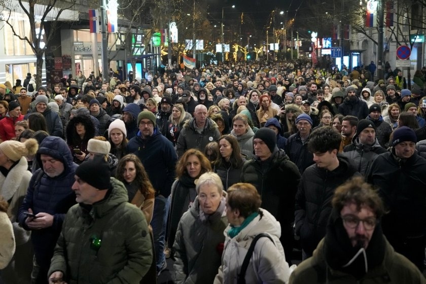 Нови протести в Сърбия срещу Вучич