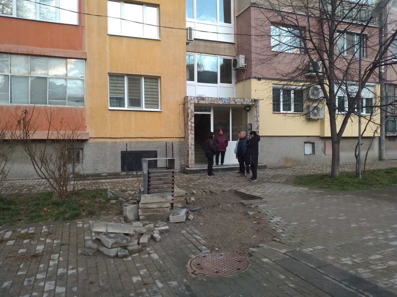 Живеещи в ж. к. \