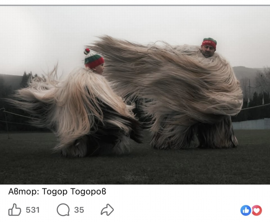 Тодор Тодоров улови магията на кукерите и спечели фотоконкурса на фестивала в Симитли