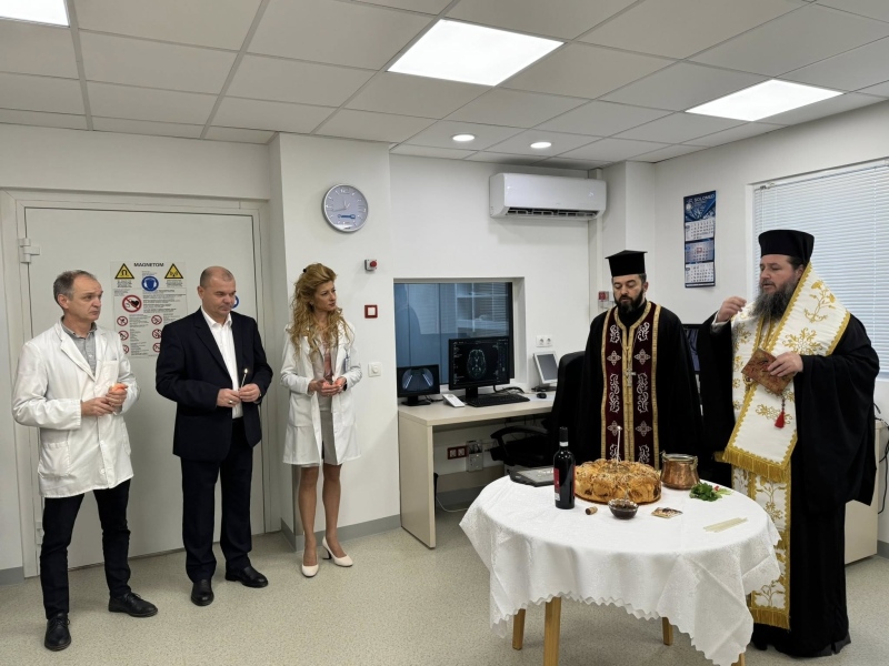 Болницата в Кюстендил вече разполага с модерен ядрено-магнитен резонанс и скенер