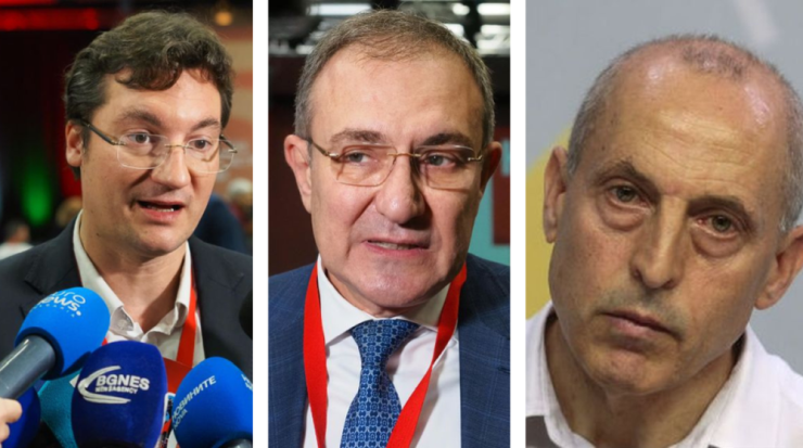 Борислав Гуцанов, Крум Зарков и Руси Статков остават в надпреварата за лидер на БСП