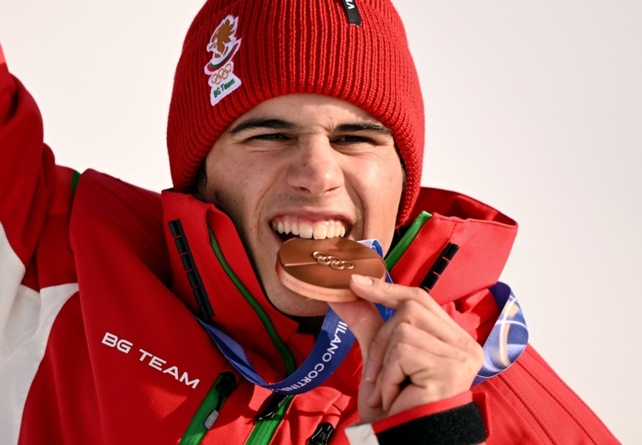 България посреща Тервел Замфиров след бронза на Зимните олимпийски игри