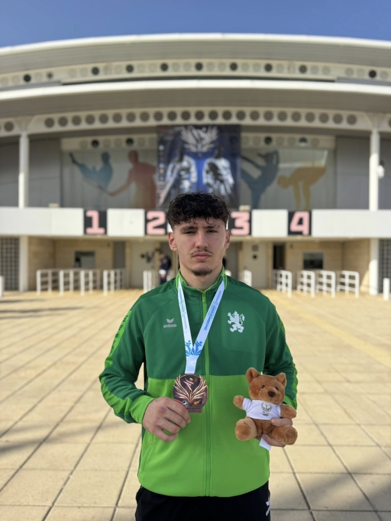 Божидар Сотиров от карате клуб „Шурикен“- Кюстендил донесе бронз за България