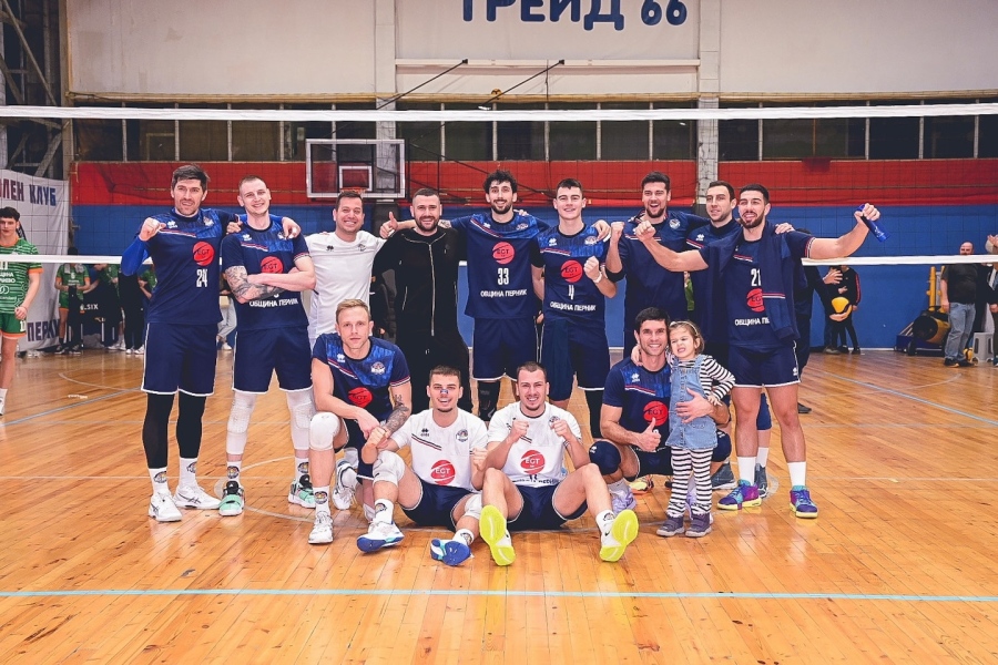 В напрегнат двубой волейболният Металург Перник надви Раковски