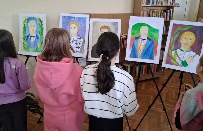Деца от Школата по изобразително изкуство в Ихтиман рисуваха Левски