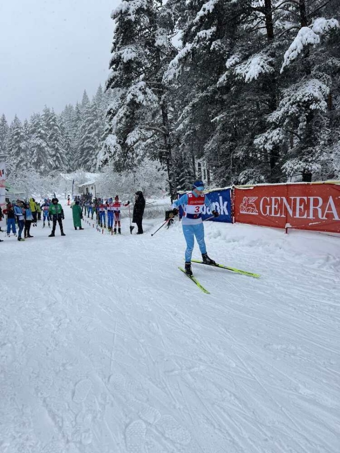 Ивайла и Денислав от Паничище 2009 – шампиони по ски бягане до 14 г.