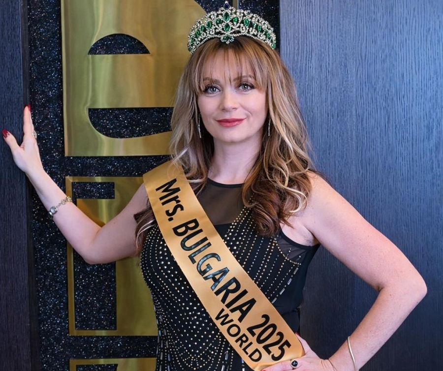 От Перник до световния финал: Ева Марчева е „Мисис България Свят 2025“