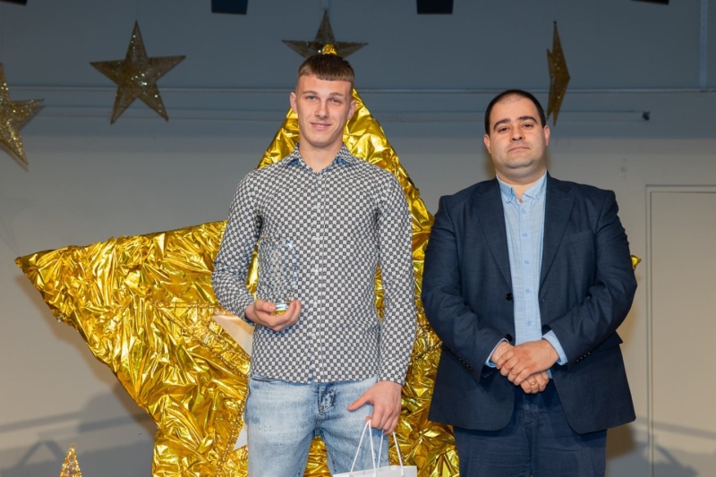 Перник коронова своите шампиони: Димитър Величков е Спортист №1 на 2025 година