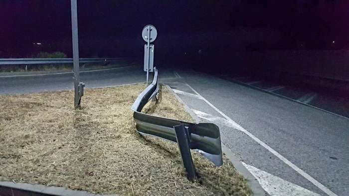 Дрогиран водач се блъсна в мантинела на АМ „Струма“  край Дупница