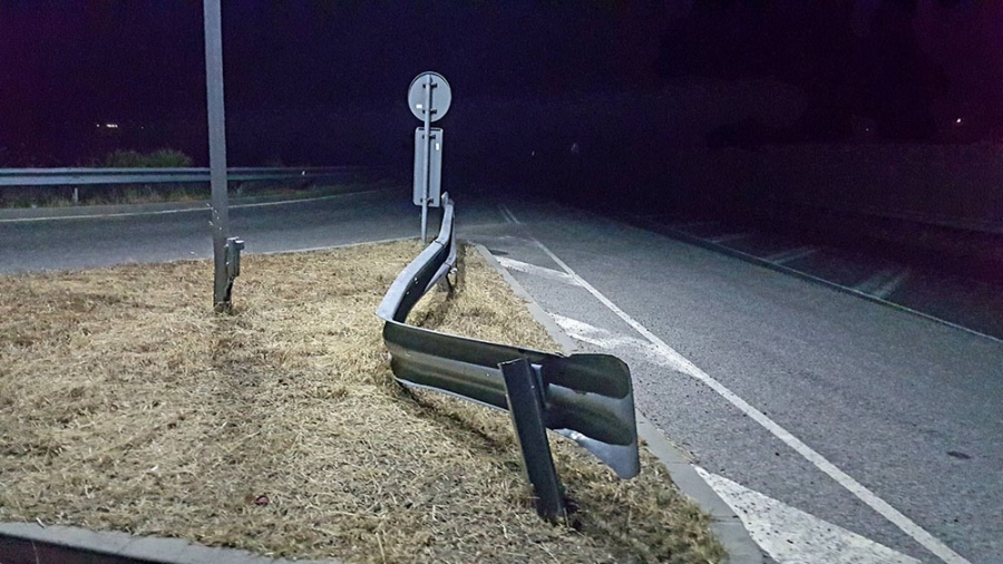 Дрогиран водач се блъсна в мантинела на АМ „Струма“ край Дупница