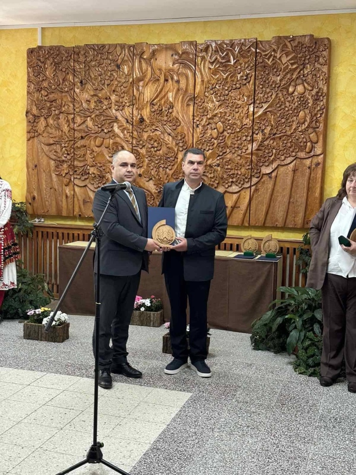 Зам.директорът на ДГС Сандански Инж. Георги Кирилов стана първи подгласник в „Лесовъд на годината“