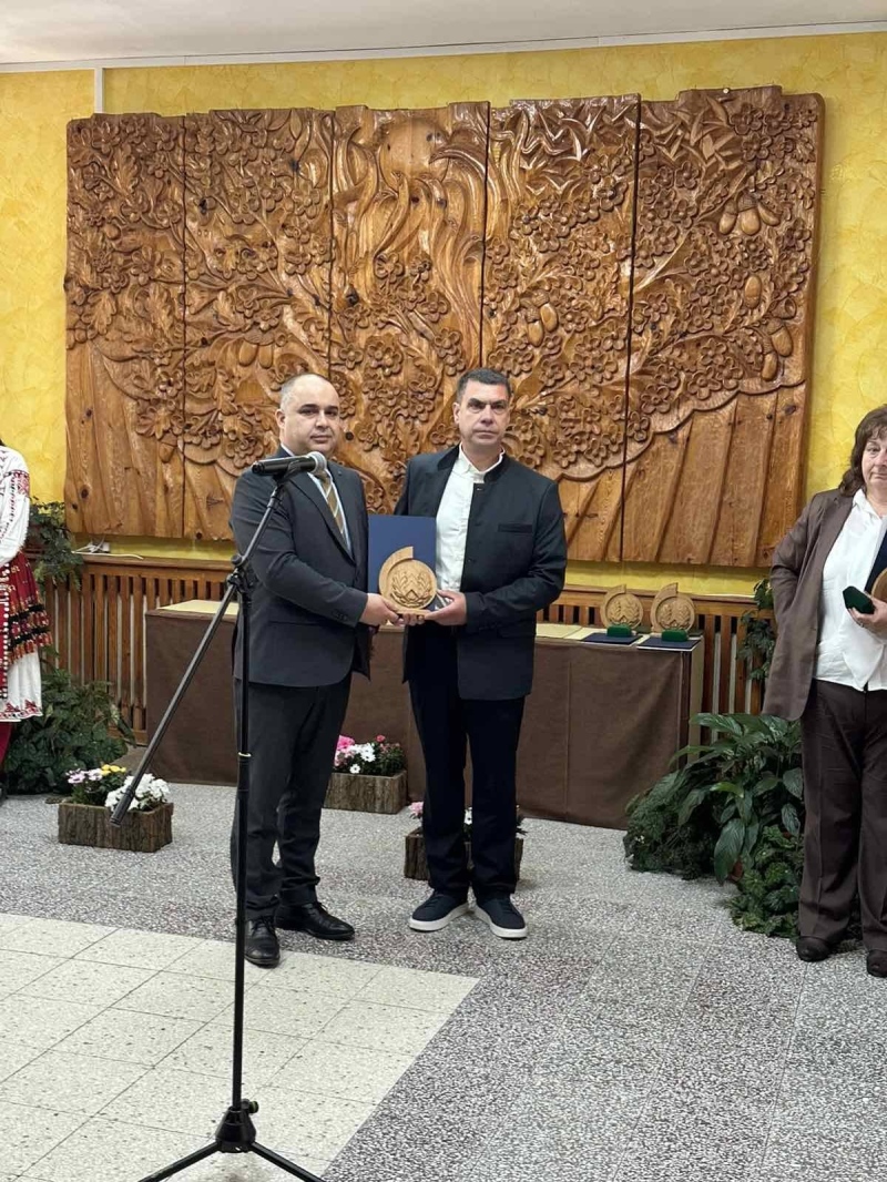 Зам.-директорът на ДГС Сандански Инж. Георги Кирилов стана първи подгласник в „Лесовъд на годината“
