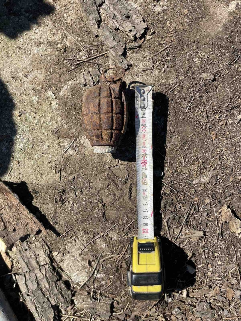 Военнослужещи обезвредиха опасна граната в Петрелик