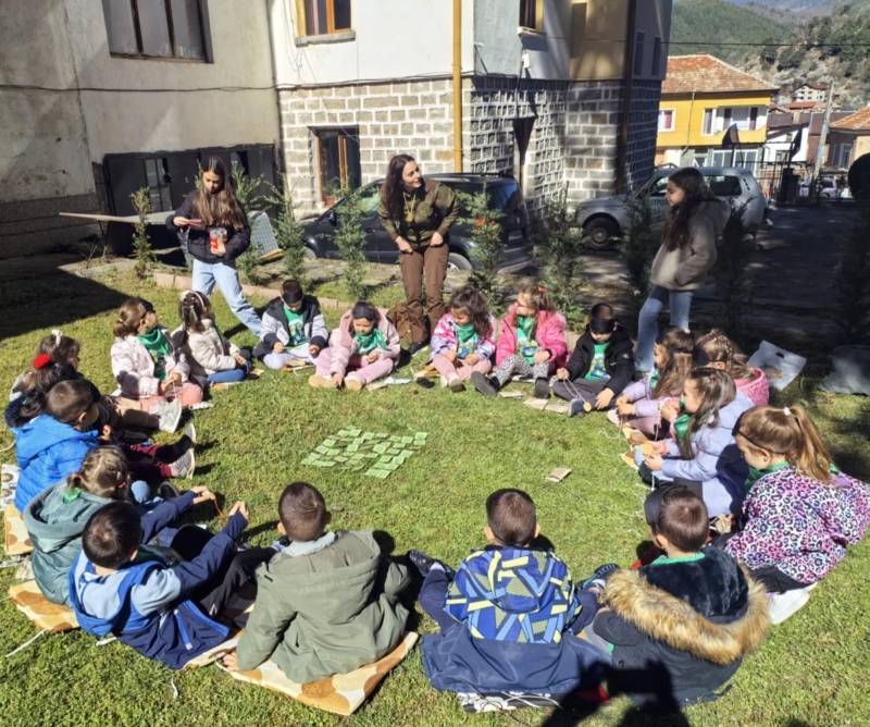 Деца от Якоруда учиха за природата чрез горска педагогика