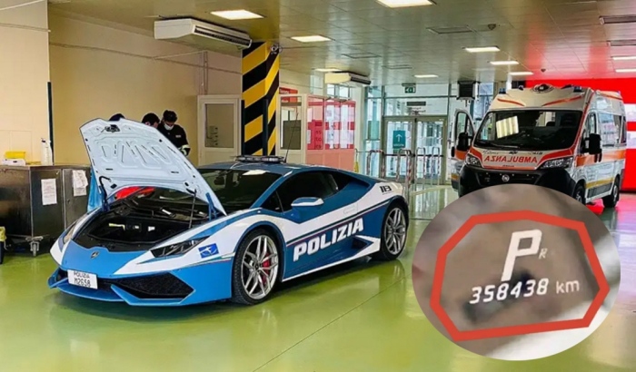 Полицейски Huracan е изминал над 350 хиляди километра и продължава службата си